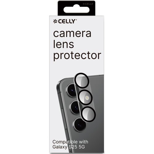 Nakładka na obiektyw CELLY Camera Lens Protector do Samsung Galaxy S25 5G