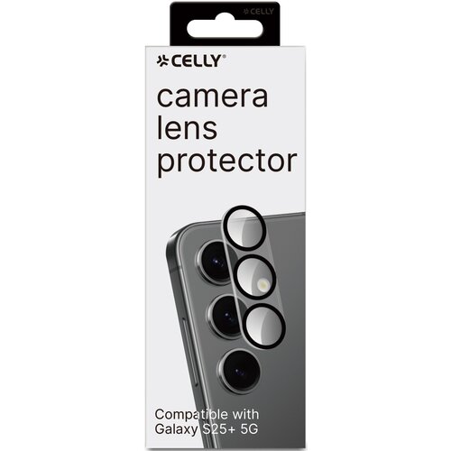 Nakładka na obiektyw CELLY Camera Lens Protector do Samsung Galaxy S25+ 5G