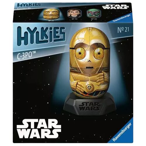 Puzzle 3D RAVENSBURGER Hylkies Star Wars C-3PO 12008008 (54 elementy)