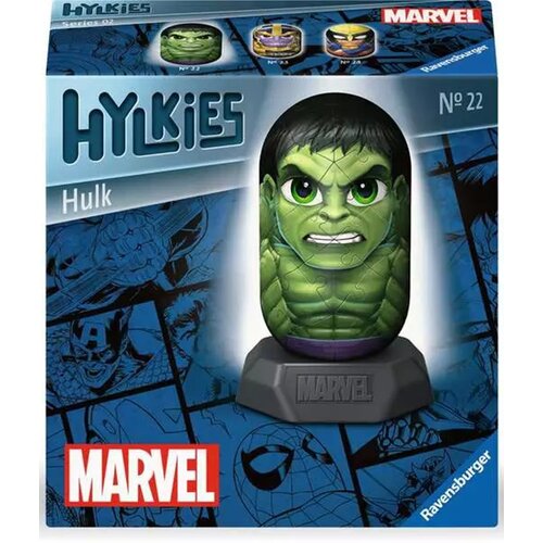 Puzzle 3D RAVENSBURGER Hylkies Marvel Hulk 12008009 (54 elementy)