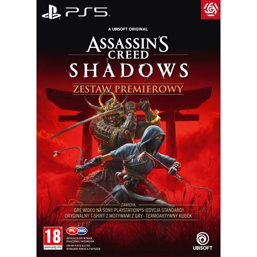 Assassin's Creed Shadows - Zestaw premierowy (rozmiar XL) Gra PS5