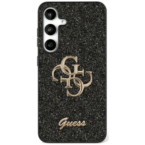 Etui GUESS Fixed Glitter Big 4G Metal Logo do Samsung Galaxy S25 Czarny