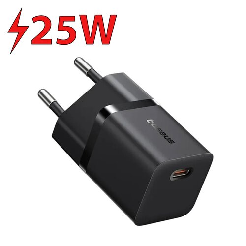 Ładowarka sieciowa BASEUS Gan5 Mini 25W Czarny