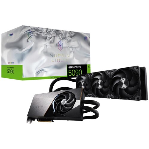 Karta graficzna MSI GeForce RTX 5090 Suprim Liquid SOC 32GB DLSS 4