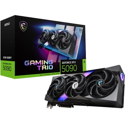 Karta graficzna MSI GeForce RTX 5090 Gaming Trio OC 32GB DLSS 4