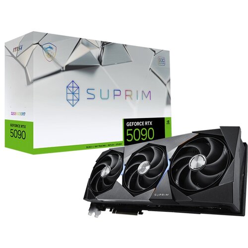 Karta graficzna MSI GeForce RTX 5090 Suprim SOC 32GB DLSS 4