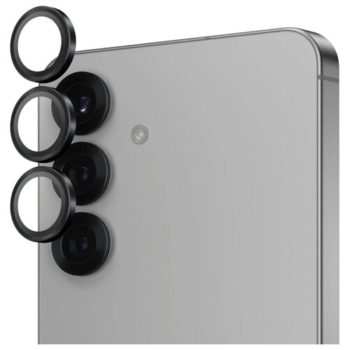 Szkło hartowane na obiektyw PANZERGLASS Hoops Lens Protector do Samsung Galaxy S25+ Czarny