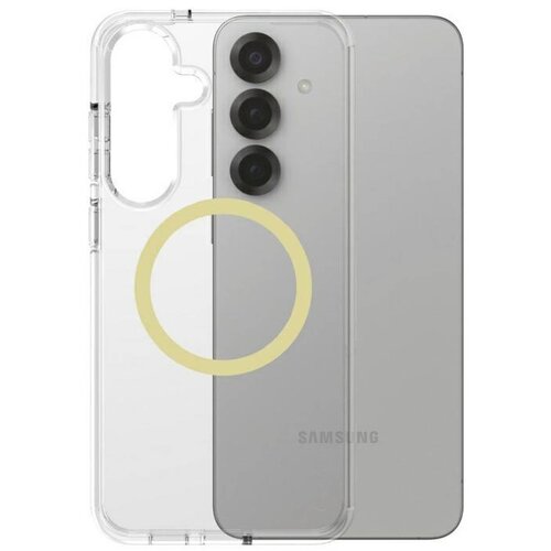 Etui PANZERGLASS Flagship Urban do Samsung Galaxy S25+ Przezroczysto-żółty