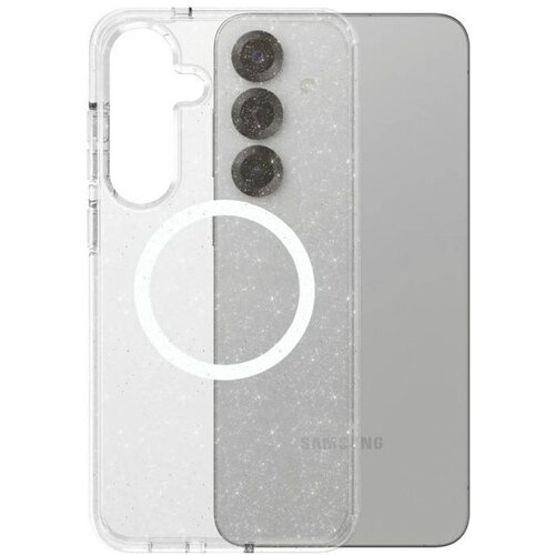 Etui PANZERGLASS Flagship Urban Combat do Samsung Galaxy S25+ Przezroczysto-biały