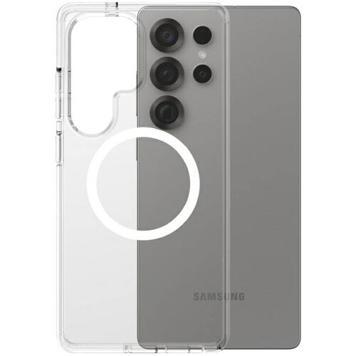 Etui PANZERGLASS Care Flagship Urban Combat Qi do Samsung Galaxy S25 Ultra Przezroczysto-Biały
