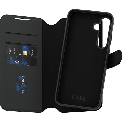 Etui PANZERGLASS Care Feature Tango 2w1 Wallet do Samsung Galaxy S25+ Czarny