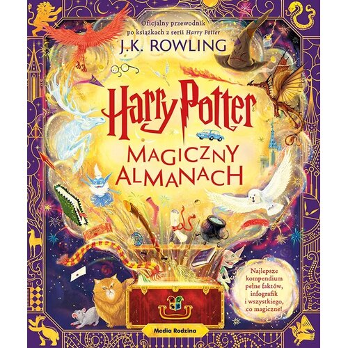 Książka Harry Potter Magiczny almanach J.K. Rowling (twarda okładka)