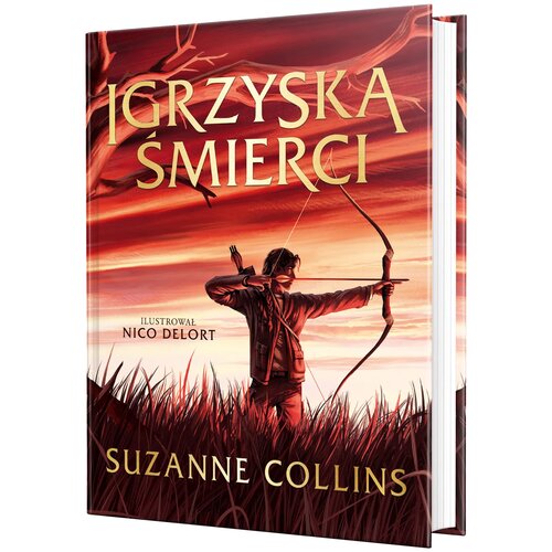 Książka Igrzyska Śmierci Tom 1 Suzanne Collins (twarda okładka)