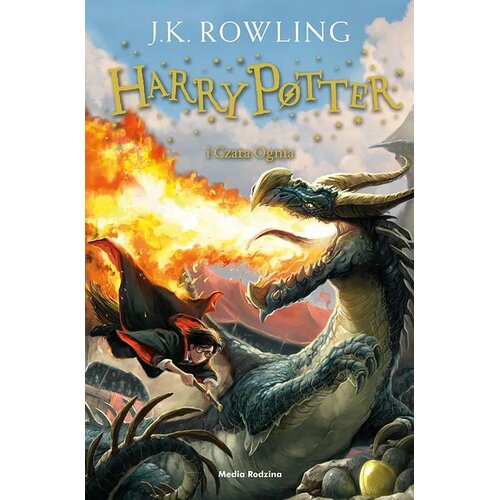 Książka Harry Potter i Czara Ognia Tom 4 J.K. Rowling (twarda okładka)