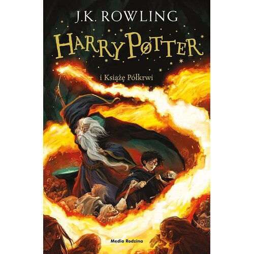 Książka Harry Potter i Książę Półkrwi Tom 6 J.K. Rowling (twarda okładka)