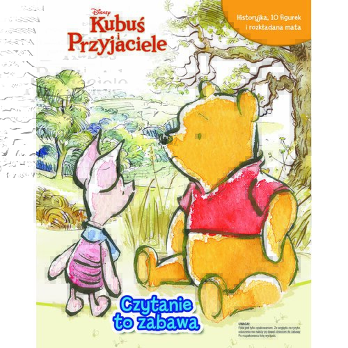 Książka Disney Kubuś i przyjaciele Czytanie to zabawa Aline Lemay Aline Lemay (twarda okładka)