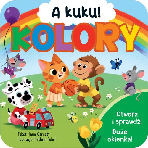 Książka A kuku! Kolory Jaye Garnett (twarda okładka)