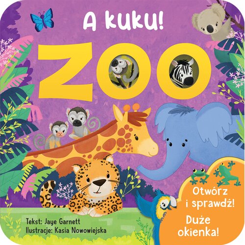 Książka A kuku! Zoo Jaye Garnett (twarda okładka)