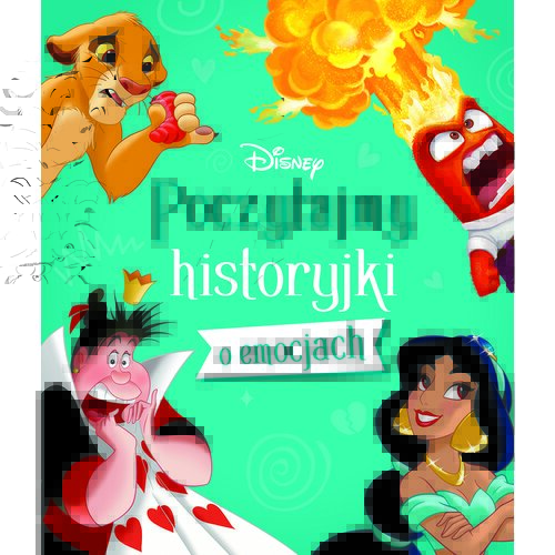 Książka Disney Poczytajmy historyjki o emocjach (twarda okładka)