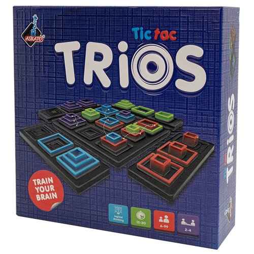 Gra logiczna ASKATO Tic Tac Trios 126333