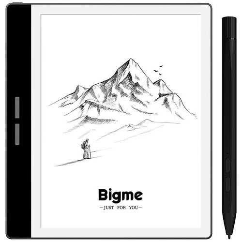 Czytnik e-booków BIGME B751 BW 7", Podświetlany ekran, Wi-Fi Czarny