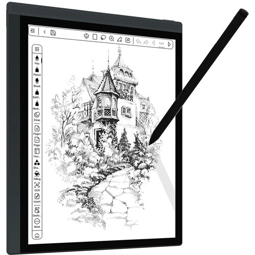 Czytnik e-booków BIGME B1051 BW 10.3", Podświetlany ekran, Wi-Fi Czarny