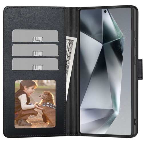 Etui TECH-PROTECT Wallet Galaxy A56 5G Czarny
