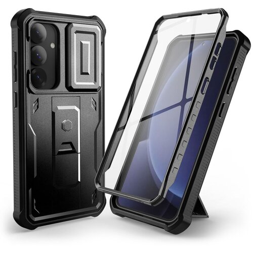 Etui TECH-PROTECT Kevlar Cam+ do Samsung Galaxy S25 Czarny
