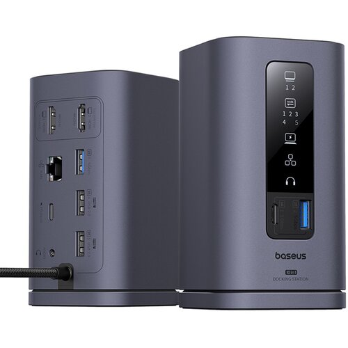 Stacja dokująca BASEUS Spacemate 10w1 Typu C, Pasywna