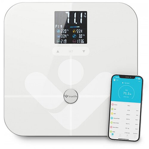 Waga łazienkowa TRUELIFE FitScale W7 BT Biały