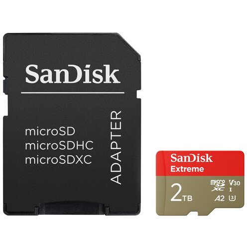 Karta pamięci SANDISK Extreme PRO microSDXC 2TB + Adapter