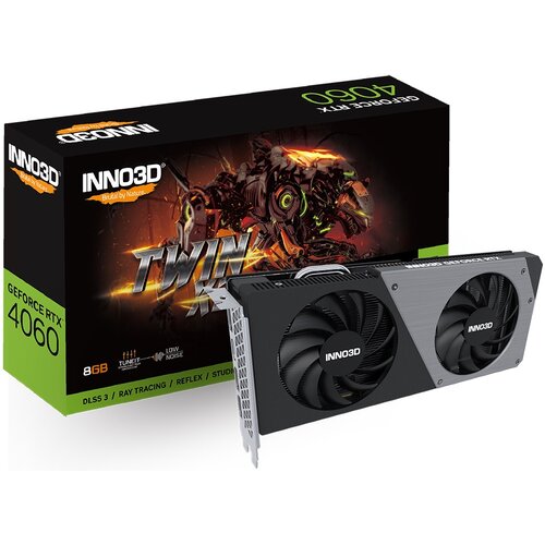 Karta graficzna INNO3D GeForce RTX 4060 Twin X2 8GB DLSS3