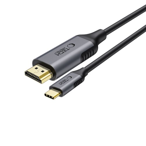 Kabel HDMI - USB Typ-C TECH-PROTECT UltraBoost 4K 60Hz 1.8 m Czarny
