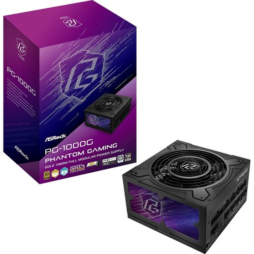 Zasilacz ASROCK Phantom Gaming PG-1000G 1000W 80 Plus Gold
