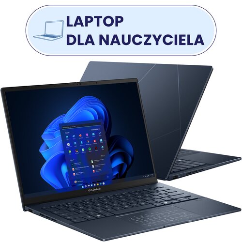Laptop ASUS Zenbook 14 UX3405CA-PP094X 14" OLED Ultra 9-285H 32GB RAM 1TB SSD Windows 11 Professional, Funkcje AI