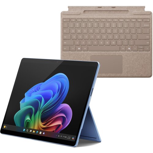 Laptop MICROSOFT Surface Pro Copilot+ PC 13" Snapdragon X Plus 16GB RAM 512GB SSD Windows 11 Home + Klawiatura Brązowy , Funkcje AI