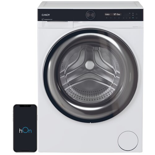 Pralko-suszarka CANDY AI ProWash&Dry 700 BWS 485SB8-S ProActive EcoWash hOn Szybkie programy Higiena Plus
