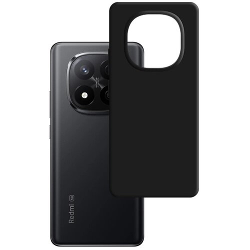 Etui 3MK Silicone Case do Xiaomi Redmi Note 14 Pro+ Czarny