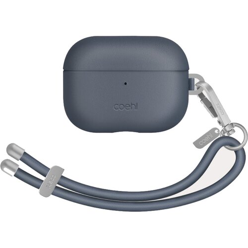 Etui na słuchawki UNIQ Coehl Haven do Apple AirPods Pro 2 Niebieski