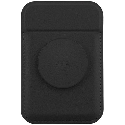 Etui portfel UNIQ Flixa MagSafe Czarny