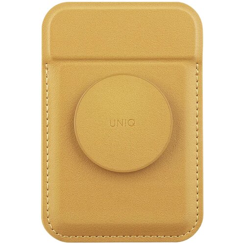 Etui portfel UNIQ Flixa MagSafe Żółty