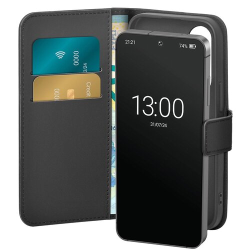 Etui PURO Wallet Stand do Samsung Galaxy S25+ Czarny