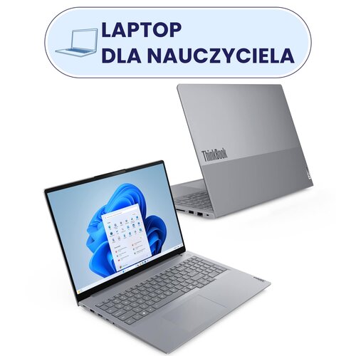 Laptop LENOVO ThinkBook 16 G8 IRL 16" IPS Core 7 240H 16GB RAM 512GB SSD Windows 11 Professional