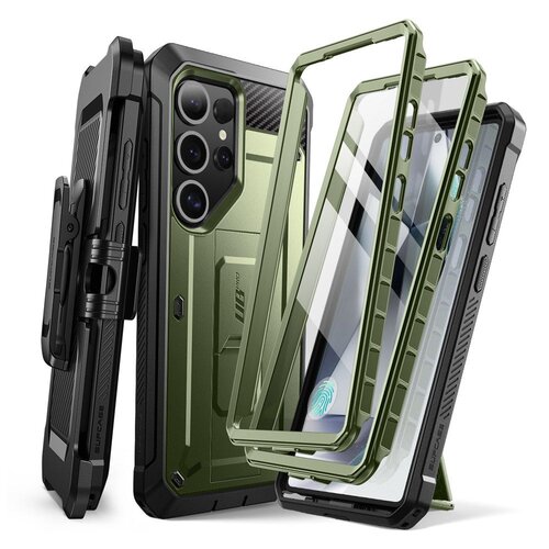 Etui SUPCASE Unicorn Beetle Pro 2-Set do Samsung Galaxy S25 Ultra Zielony