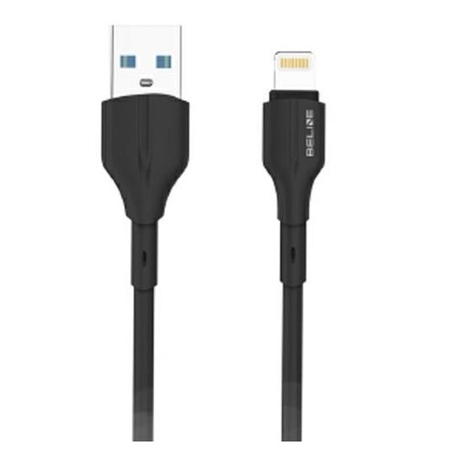 Kabel USB - Lightning BELINE BLNCBL01 25W 1 m Czarny