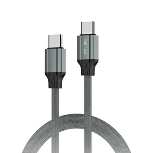 Kabel USB-C - USB-C BELINE BLNCBC03 65W 1 m Czarny