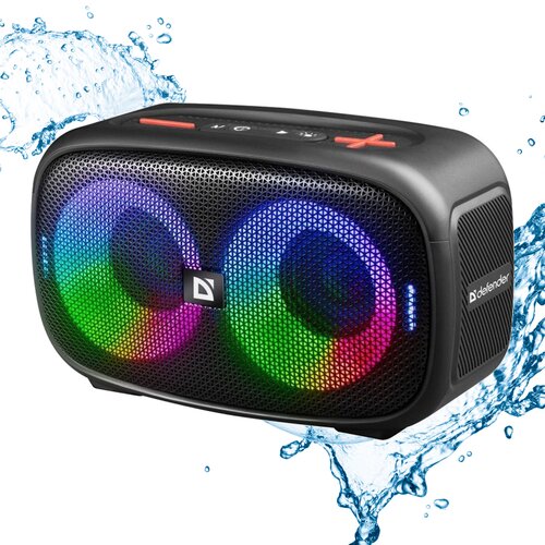 Głośnik mobilny DEFENDER Q5 Radio FM Czarny