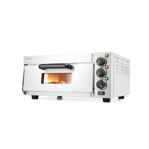 Piec do pizzy HENDI 220290 2000W średnica 39 cm Srebrny