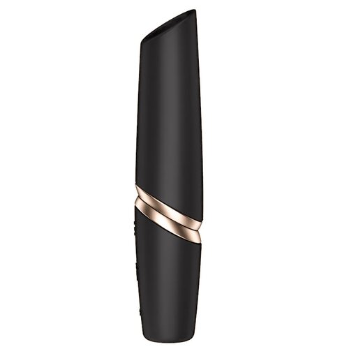SATISFYER PERFECT KISS Masażer Łechtaczki Bezdotykowy Czarny