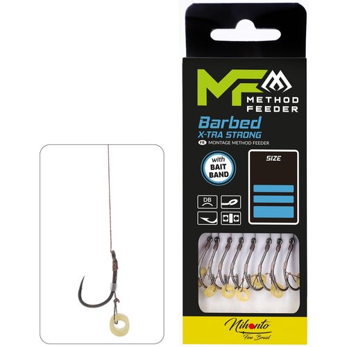 Przypon MIKADO Method Feeder HMFB2805G-6DB 0.12mm / 10cm